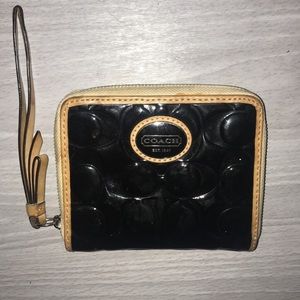 Coach wrist wallet